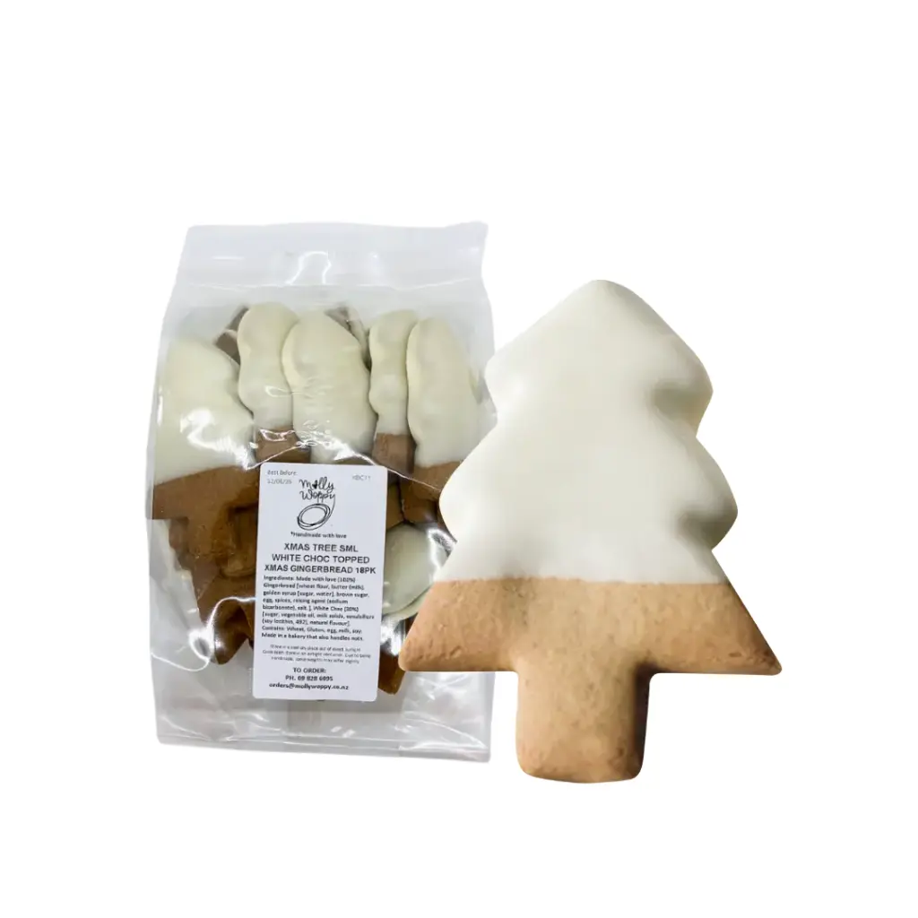 Gingerbread Bulk Tree Small Cookies 21g Christmas Bag 378g 