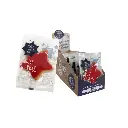 Gingerbread Festive Star Red Iced Cookie Christmas Grab'N'Go 24g 24/Slv