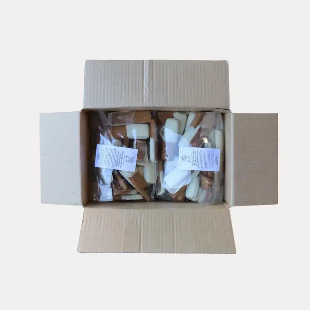 Gingerbread White Choc Dipped Ginger Fingers Cookies 17g Bulk Small 750g Bag x 2 Carton