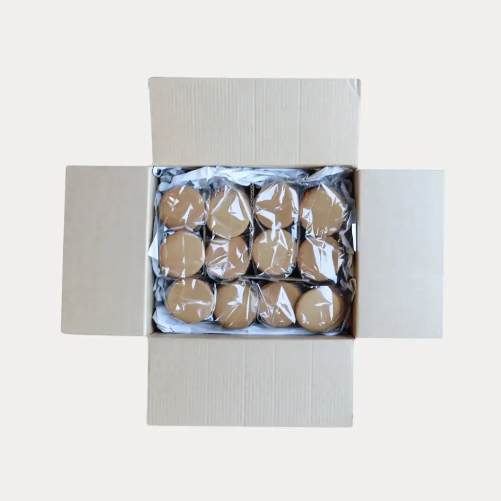 Plain Gingerbread Round Cookies 34g 30/Pk x 6 Carton