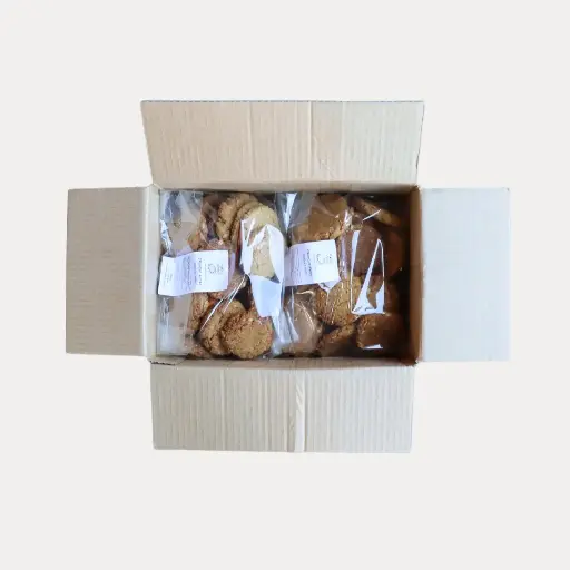 [CBZ40] Anzac Biscuits 25g Bulk Small 600g Bag x 2  Carton