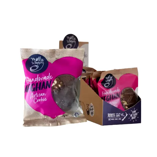 [CRA33] Afghan Cookies Grab'N'Go 80g 12/Slv