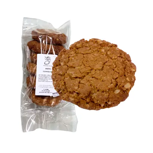 [CBZ11] Anzac Biscuits 64g Cafe Bulk 6Pk