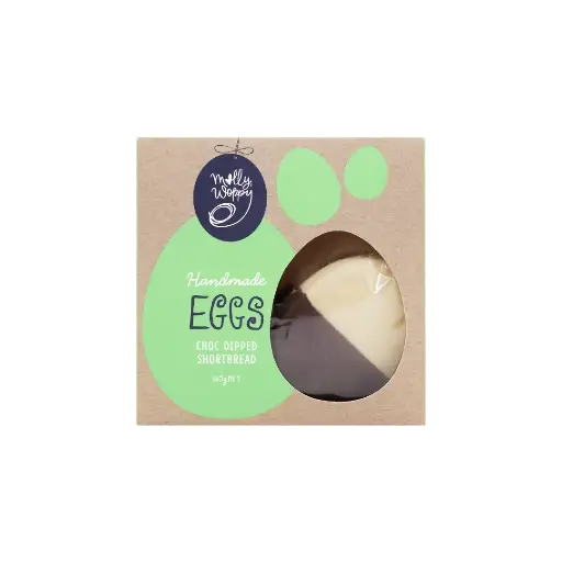 [ERO11] Choc Dipped Shortbread Eggs Easter Cookies 165g