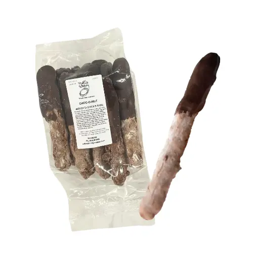 [BBD31] Choc-O-Nut Biscotti Sticks 25g Cafe Bulk 500g Bag