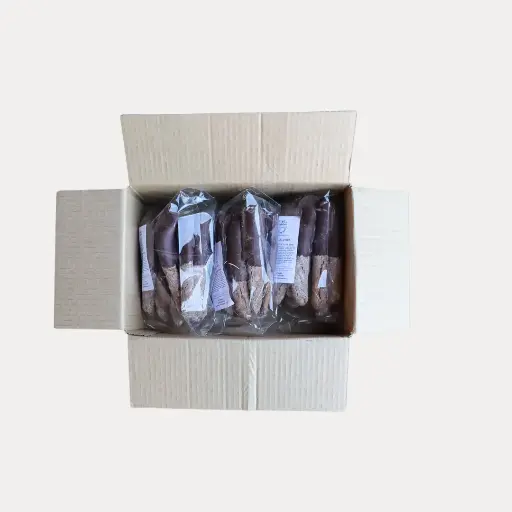 [BBD30] Choc-O-Nut Biscotti Sticks 25g Cafe Bulk 500g Bag x 3 Carton