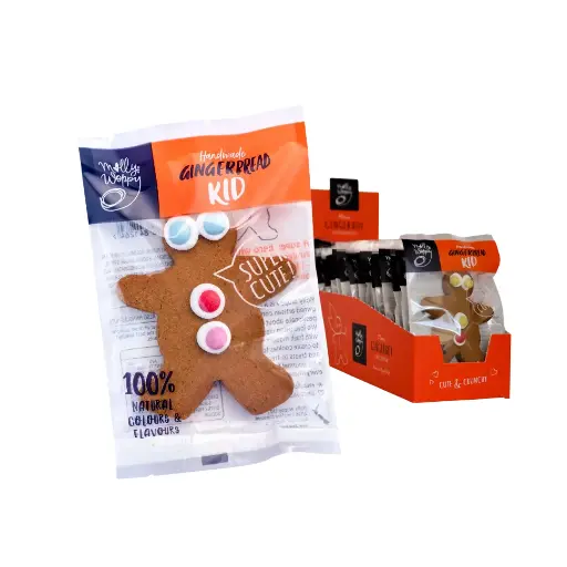 [GRB42] Gingerbread Kids Cookies Grab'N'Go 21g 18/Slv