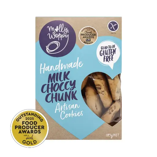 [ARM01] Gluten Free Milk Choccy Chunk Artisan Cookies 185g